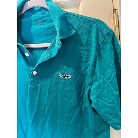PATAGONIA FITZ ROY TROUT Aqua Blue - Picture 2 of 4